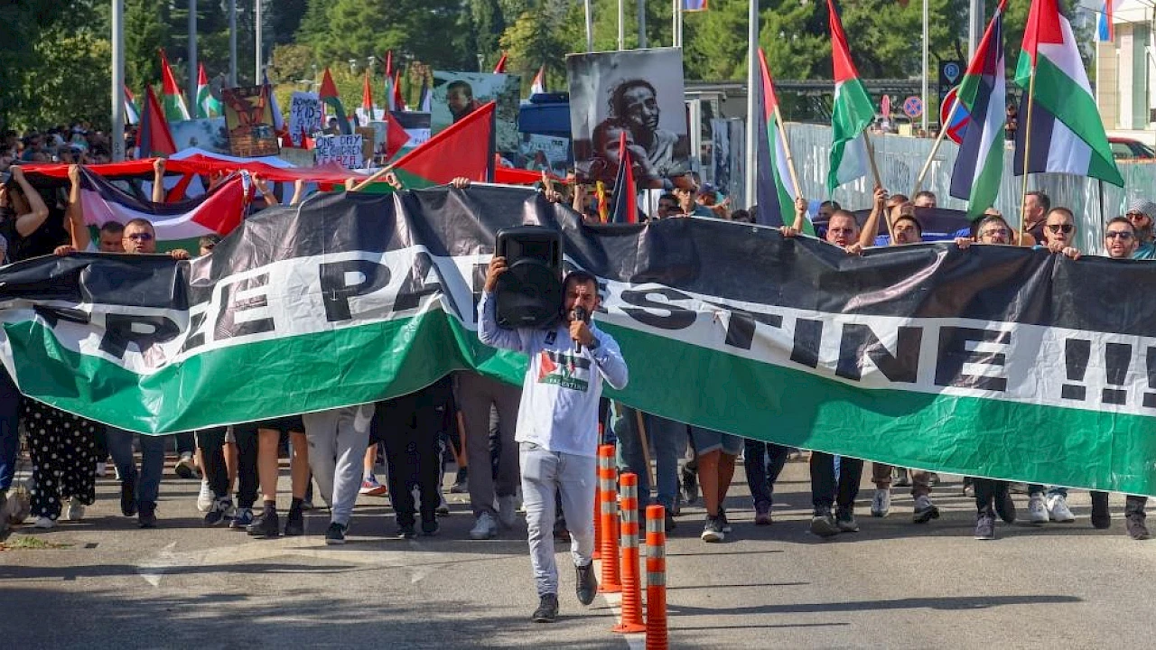 Učesnici skupa podrške Palestini tražili da Vlada uvede sankcije Izraelu