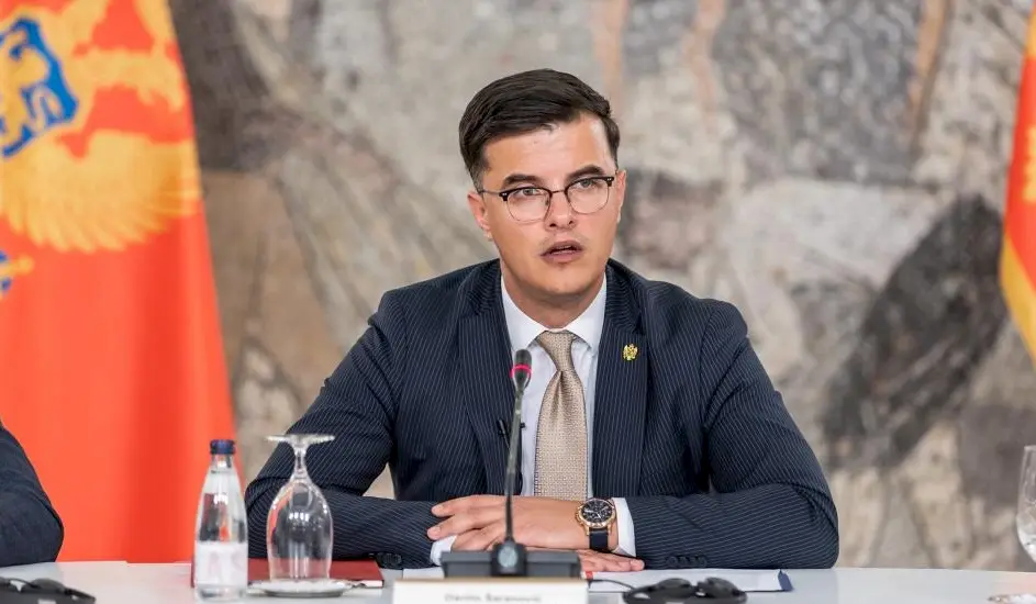 Ministar unutrašnjih poslova Danilo Šaranović. Foto: Vlada Crne Gore