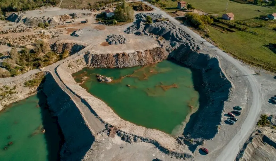 Vodoizvorište Bolje sestre ugroženo zbog eksploatacije šljunka. Foto: Vlada Crne Gore