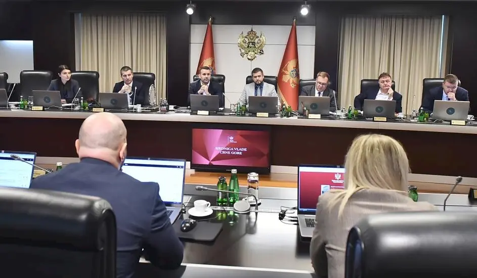 Sjednica Vlade Crne Gore u Podgorici. Foto: Vlada Crne Gore