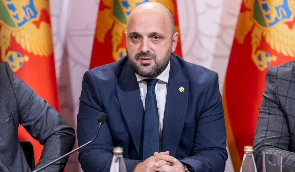 Ministar pravde Bojan Božović. Foto: Vlada Crne Gore