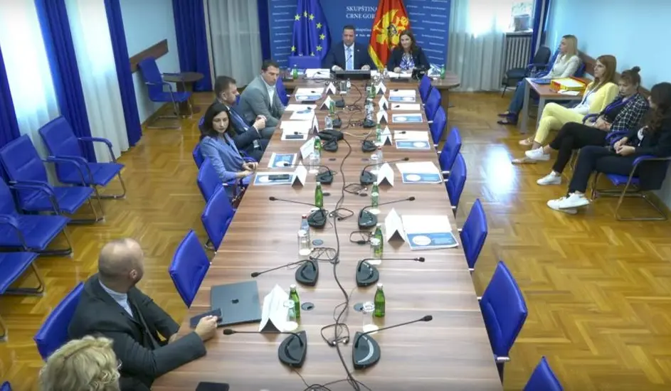 Sa sjednice Odbora za antikorupciju. Foto: Skupština Crne Gore