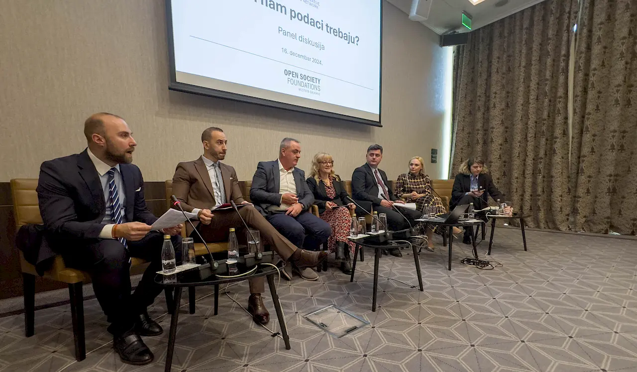 Sa panela "Šta nam donosi novi portal?". Foto: BIRN