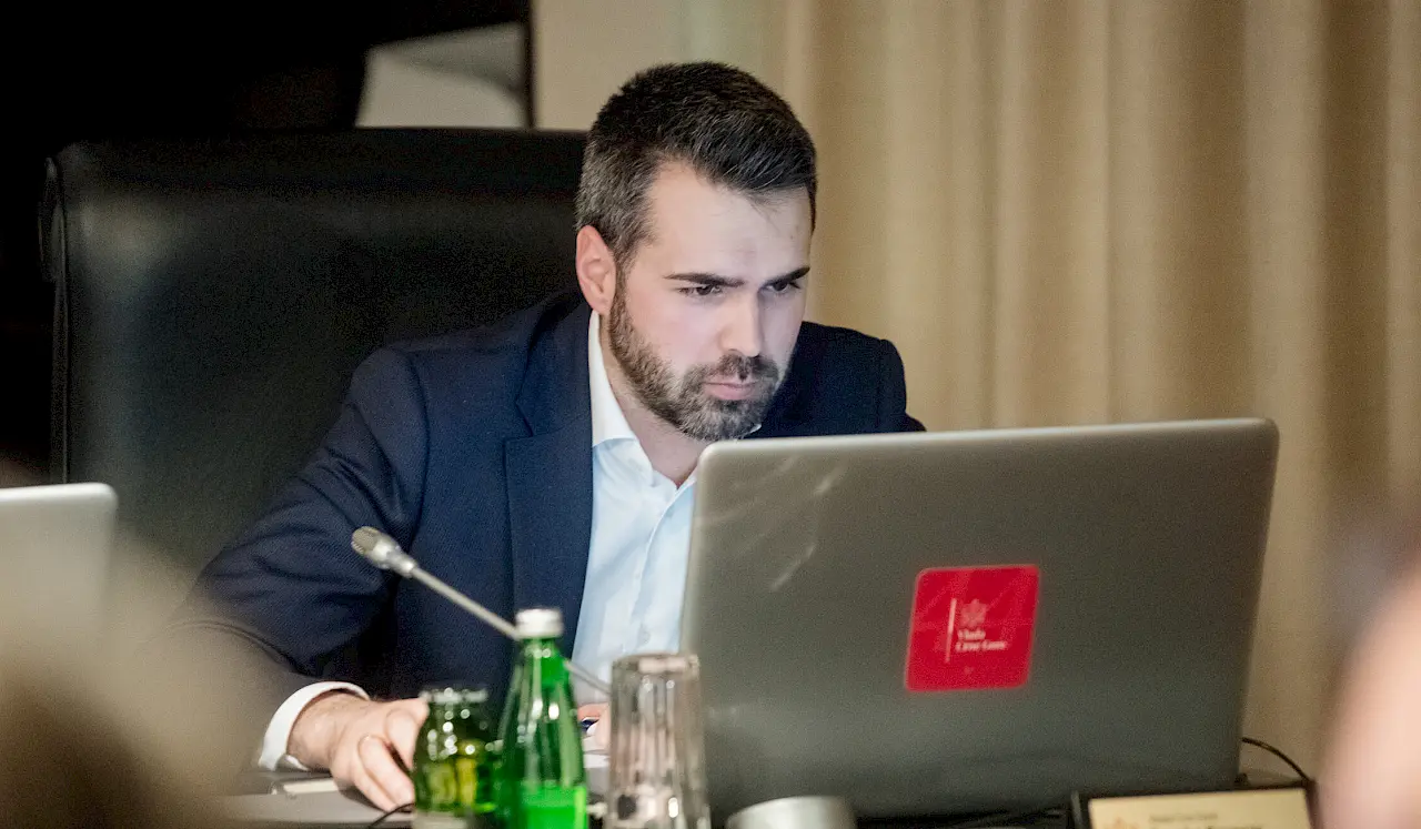 Šef kabineta premijera Branko Krvavac. Foto: Vlada Crne Gore