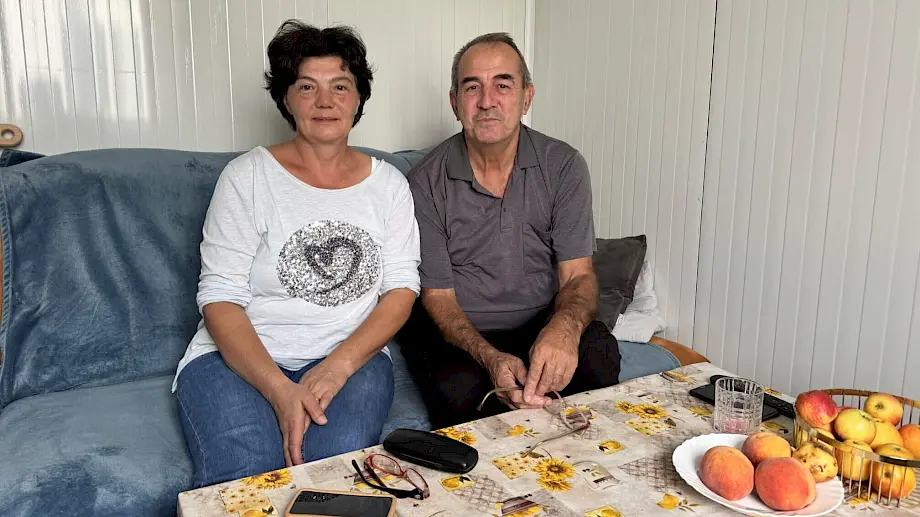 Umija i Ibro Arfadžan. Foto: BIRN/Azem Kurtić