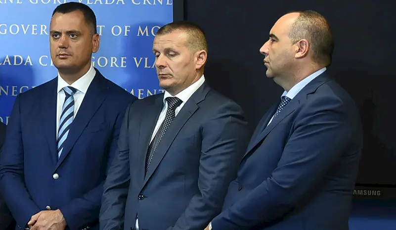 Pavićević (L) i Spičanović (D). Foto: Vlada Crne Gore
