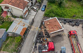 Novi kran montiran prije kraja istrage